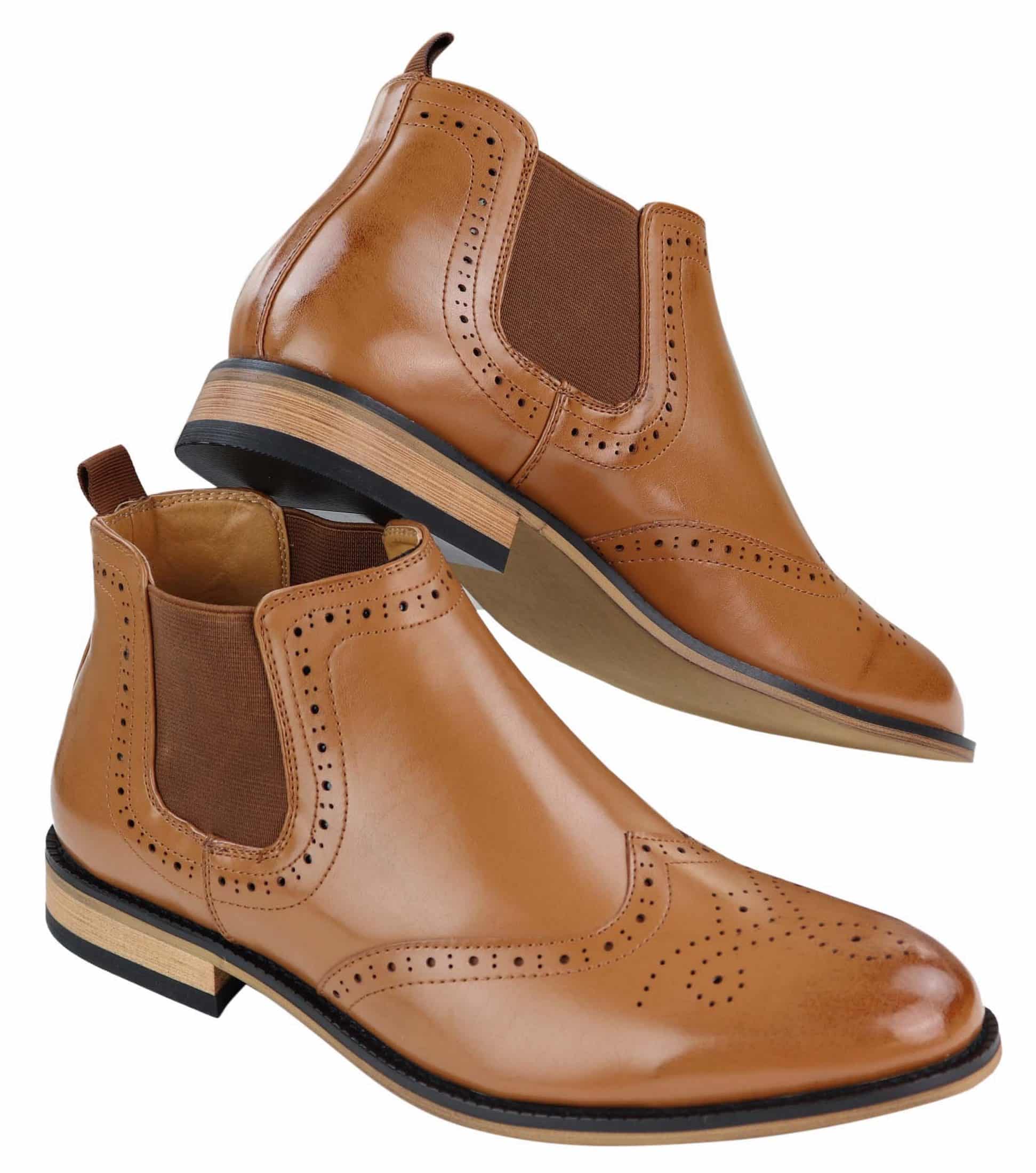 Meeste sussid Brogue saapad