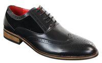 Meeste mustad brogue-kingad