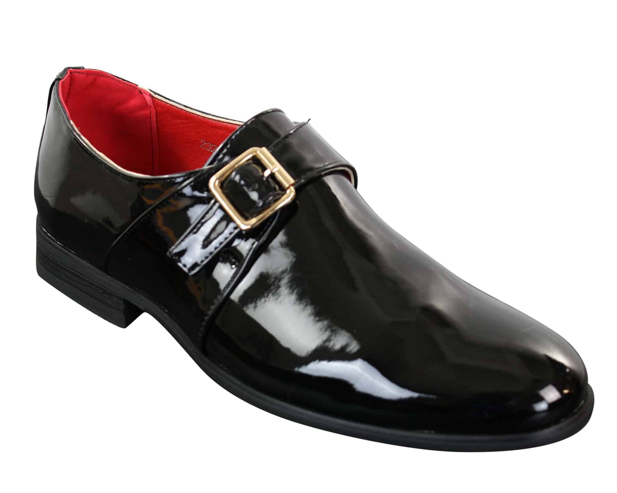 Fiorello 2322 - meeste lakkpandlaga sussid, läikivad, elegantsed ja vabaaja kingad, ametlikud, Itaalia disain