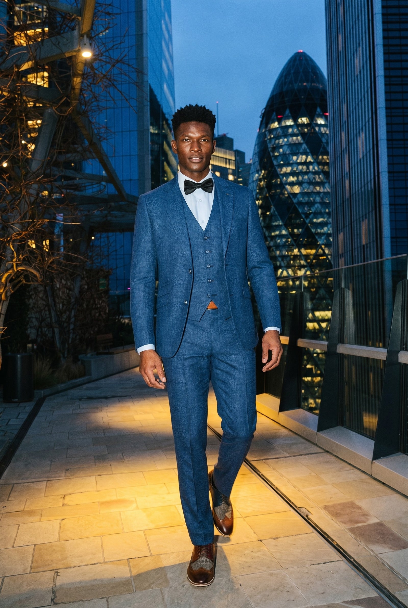 Look #997 styled with Meeste nahast ja tviidkangast 1920. aastate Gatsby kingad
