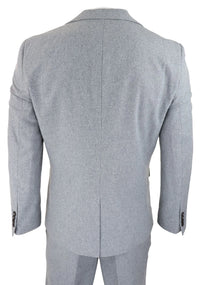 Meeste villane kolmeosaline hall ülikond, kaherealine vest, pulmapidu, vintage 1920ndad