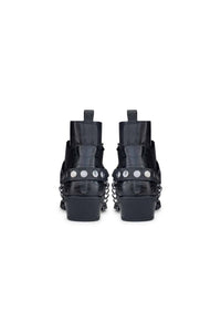 Meeste päris nahast kauboisaapad ketiga