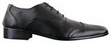 Gio Gino 907001 meeste mustad elegantsed pidulikud PU nahast paeltega brogue-kingad Gatsby Itaalia klassikalised kingad