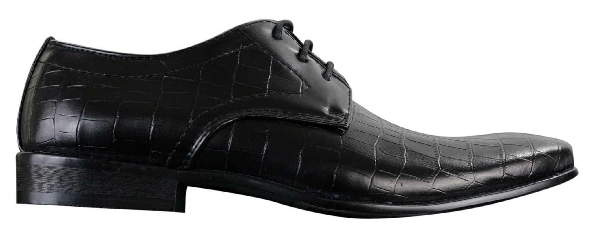 Meeste mustad helepruunid krokodill-madu mustriga PU nahast kingad, paeltega, elegantsed ja ametlikud teravatipulised