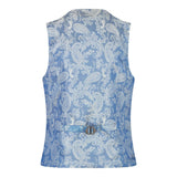 Poiste kolmeosaline kreemikas tviidülikond pulmapeole ruuduline rätsepatööna valminud elegantne pidulik ülikond