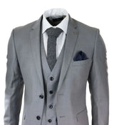 Meeste helehall kolmeosaline ülikond klassikalise õmblusega pulmadeks ja suviseks lõpupalliks, klassikaline peigmees