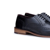 Meeste päris nahast vintage kingad, brogue-nahast, 1920ndate seemisnahast tviidist ja paeltega kingad, elegantsed ja pidulikud