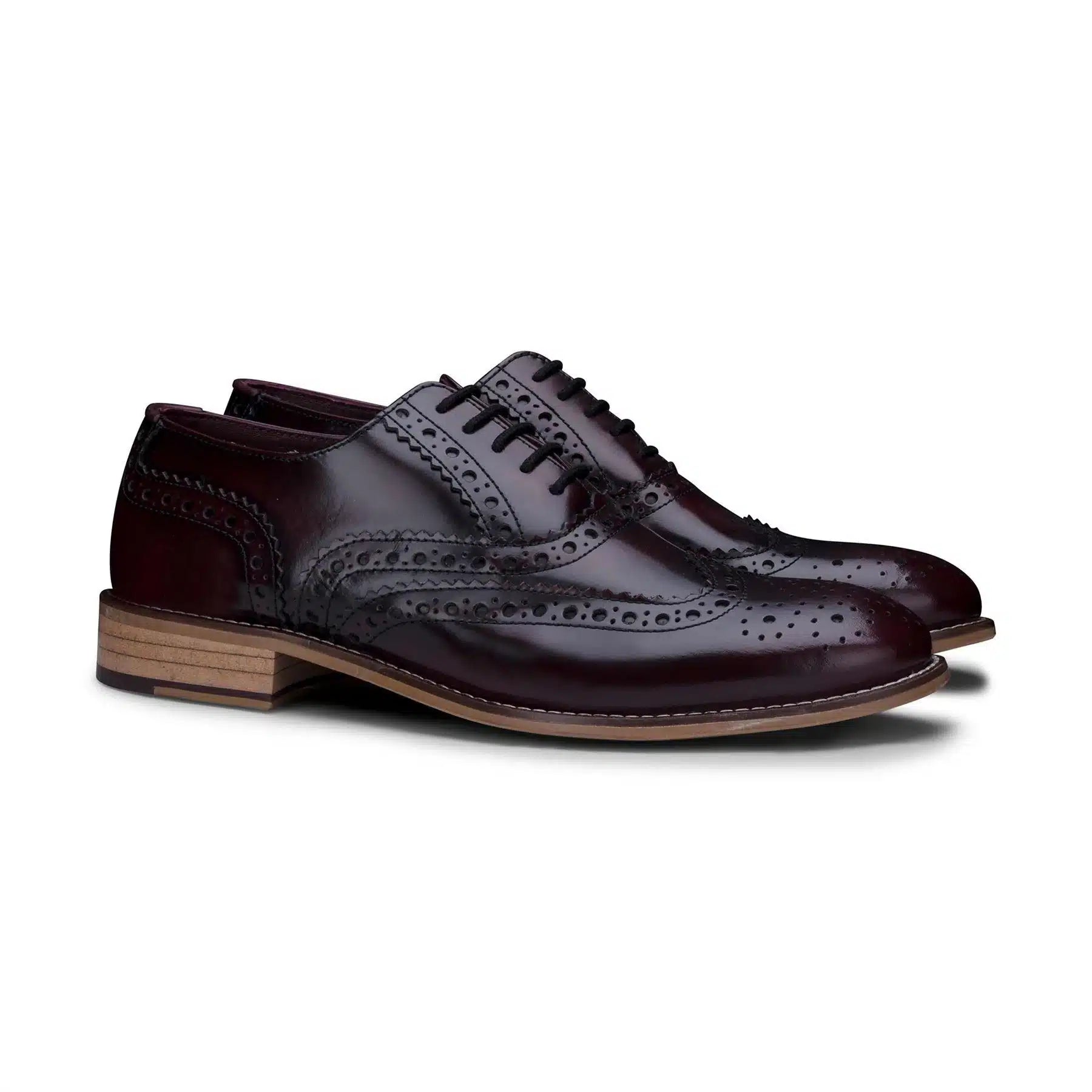 Meeste päris nahast vintage kingad, brogue-nahast, 1920ndate seemisnahast tviidist ja paeltega kingad, elegantsed ja pidulikud