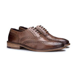Meeste päris nahast vintage kingad, brogue-nahast, 1920ndate seemisnahast tviidist ja paeltega kingad, elegantsed ja pidulikud