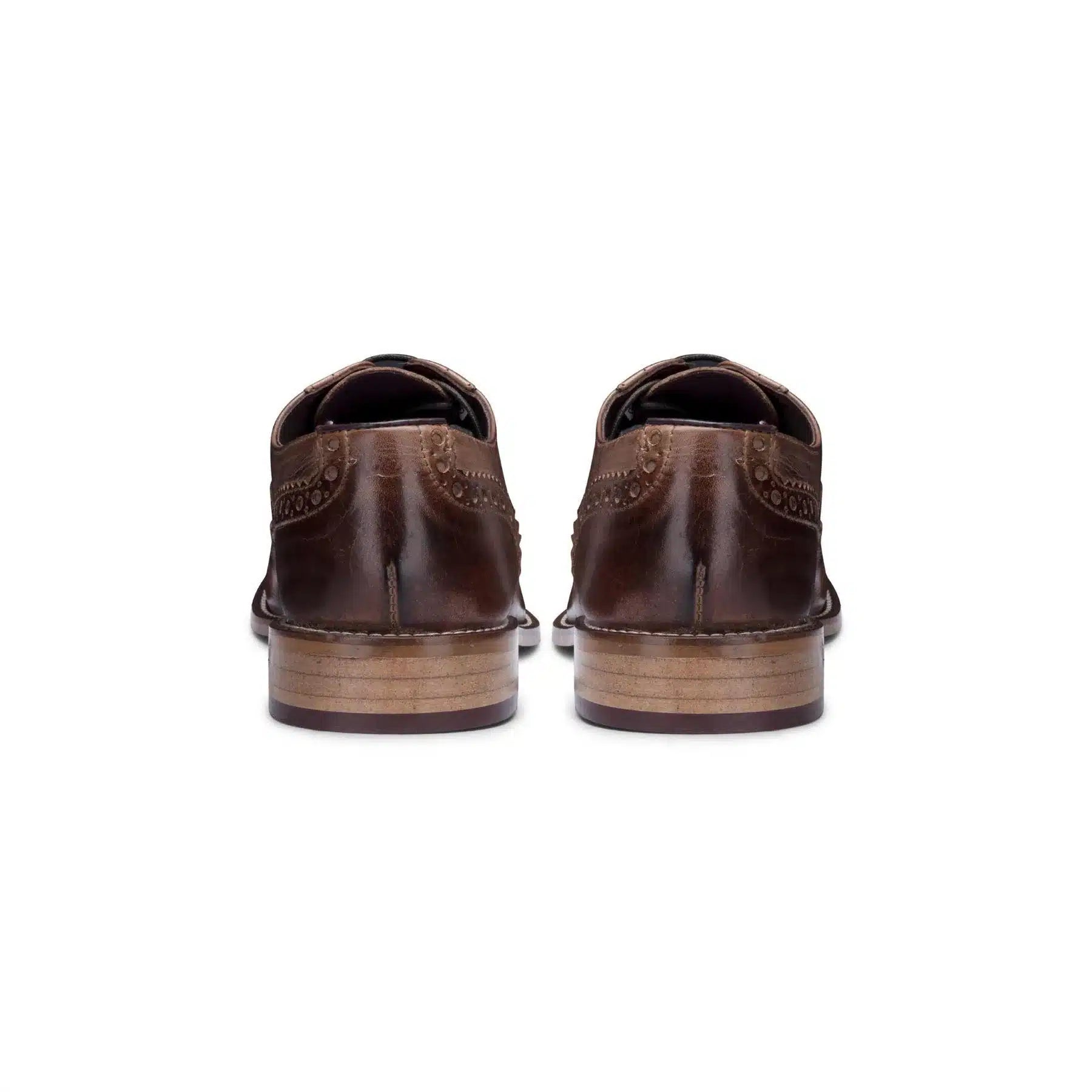 Meeste päris nahast vintage kingad, brogue-nahast, 1920ndate seemisnahast tviidist ja paeltega kingad, elegantsed ja pidulikud
