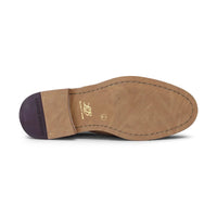Meeste päris nahast vintage kingad, brogue-nahast, 1920ndate seemisnahast tviidist ja paeltega kingad, elegantsed ja pidulikud
