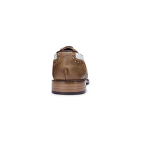 Meeste päris nahast vintage kingad, brogue-nahast, 1920ndate seemisnahast tviidist ja paeltega kingad, elegantsed ja pidulikud