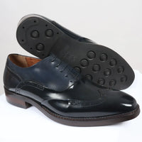 Harry - Meeste tumesinised lakknahast brogue-kingad