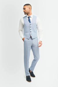 Miami - meeste suvine helesinine vest