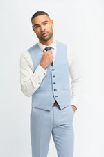 Miami - meeste suvine helesinine vest