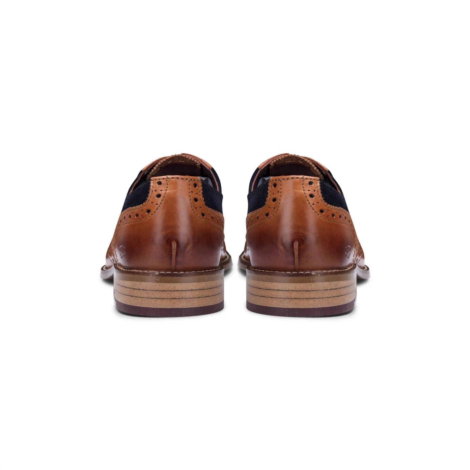 Meeste päris nahast vintage kingad, brogue-nahast, 1920ndate seemisnahast tviidist ja paeltega kingad, elegantsed ja pidulikud