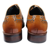 Simon - meeste pruunid brogue-nahast kingad