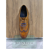 Simon - meeste pruunid brogue-nahast kingad