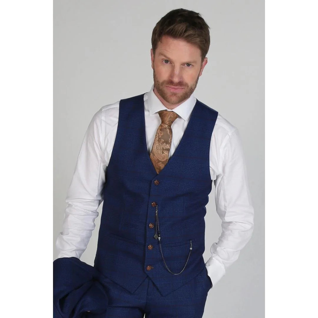 Alex - Meeste Tumesinine Vest