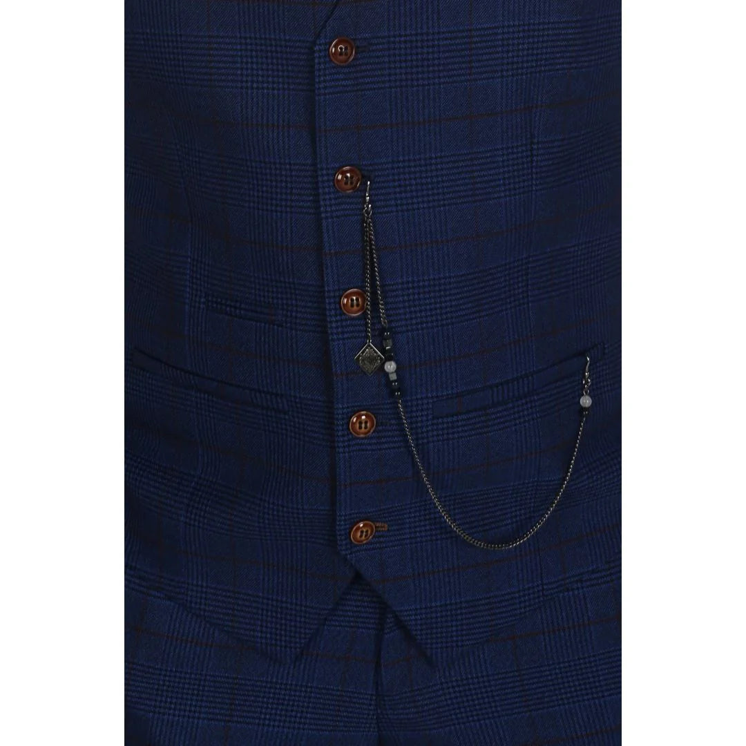 Alex - Meeste Tumesinine Vest