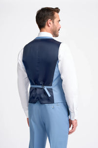 Meeste taevasinine vest Bond
