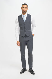 Bond - meeste süsihall vest