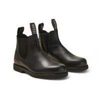 Booma 607 - mustad nahast Chelsea saapad