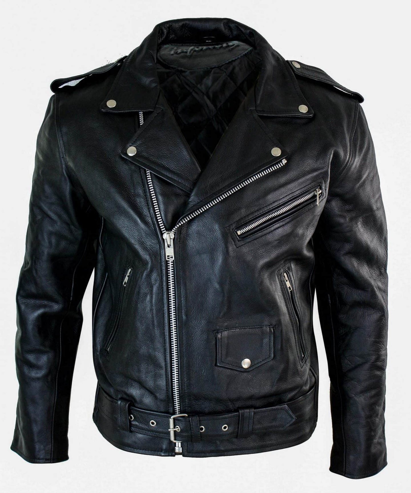 Ehtne nahk Brando Hide meeste lehmanahast originaalne risti lukuga Brando Biker mootorratturi meeste jope