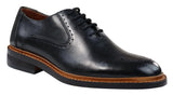 Meeste brogue Oxfordi kingad, helepruunid, mustad paeltega nahast, Goodyeari vöödega