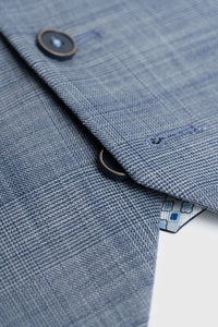 Camden - meeste sinine ruuduline vest
