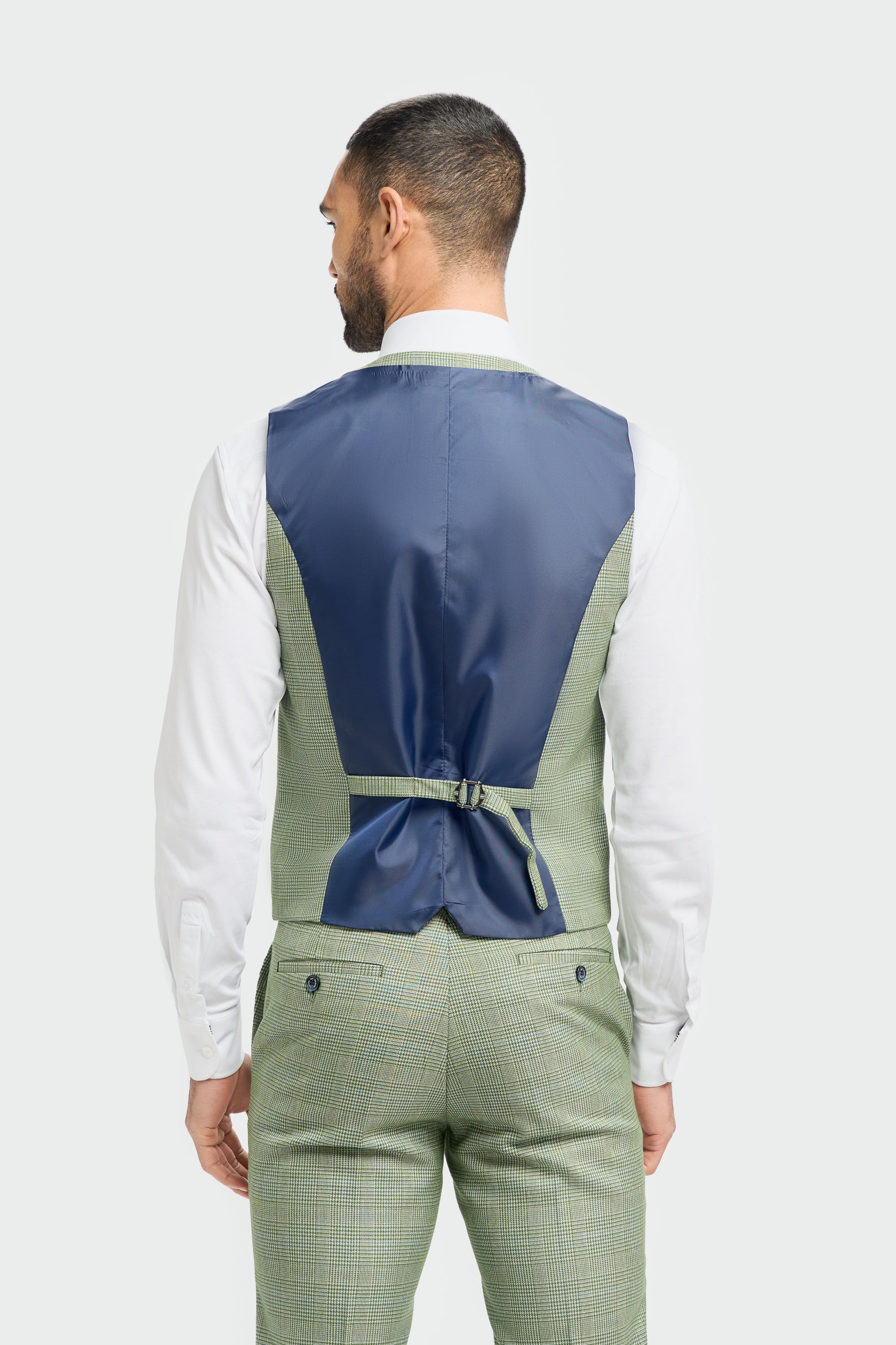 Caridi - meeste salveiroheline ruuduline vest