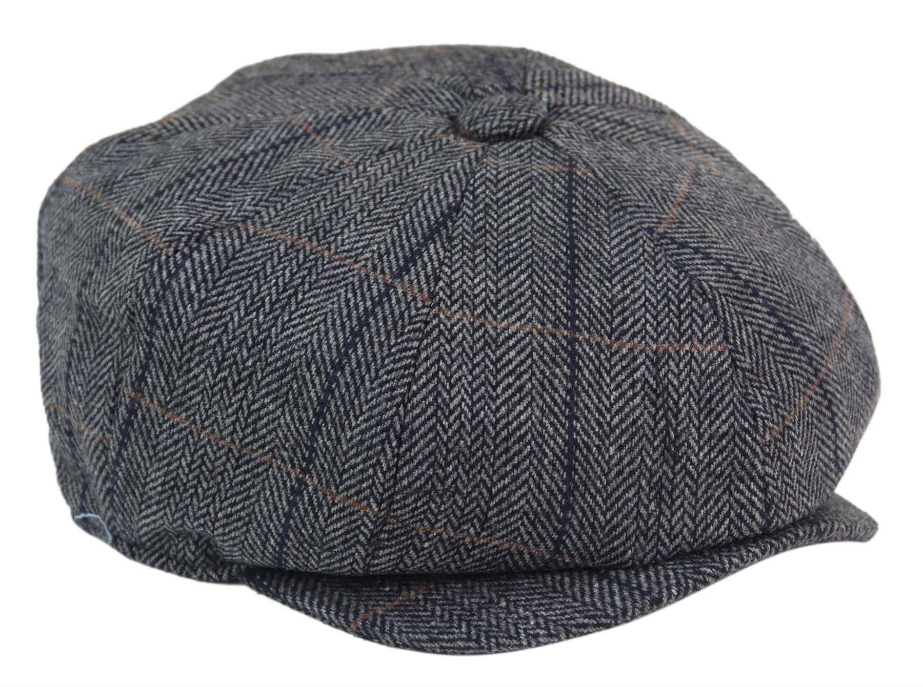 Meeste 8-paneeliga Peaky Blinders nokamüts - Cavani Albert
