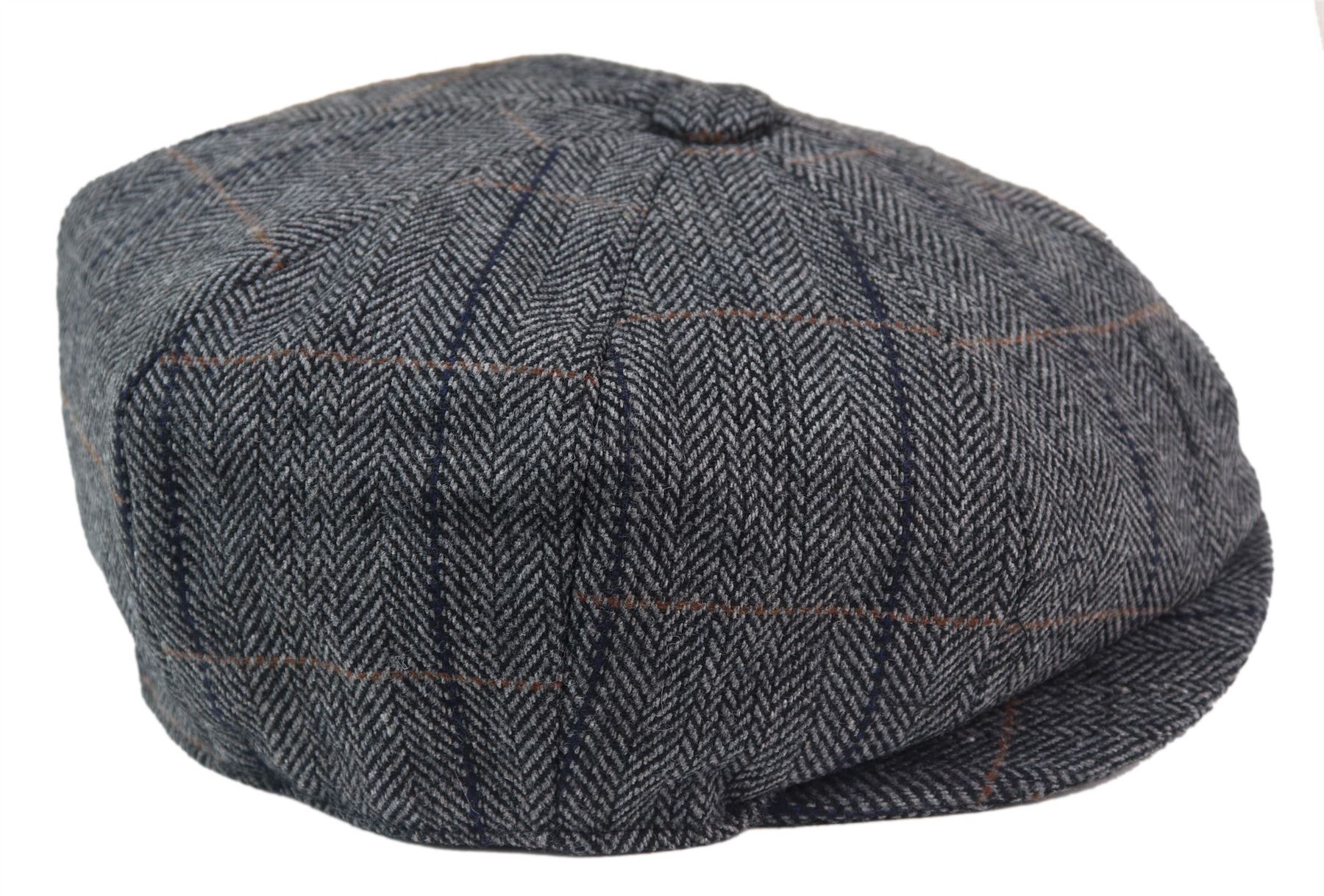 Meeste 8-paneeliga Peaky Blinders nokamüts - Cavani Albert