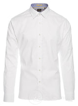 Cavani CV-65 - meeste puuvillane veniv elegantne särk - must/sinine/tumesinine/roosa/valge
