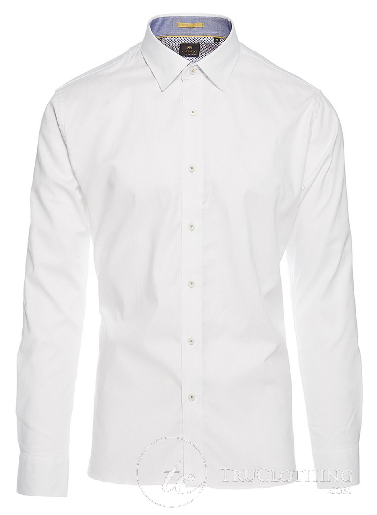 Cavani CV-65 - meeste puuvillane veniv elegantne särk - must/sinine/tumesinine/roosa/valge