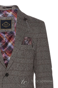 Cavani Dominic - meeste pruun elegantne vintage-bleiser