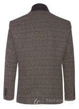 Cavani Dominic - meeste pruun elegantne vintage-bleiser