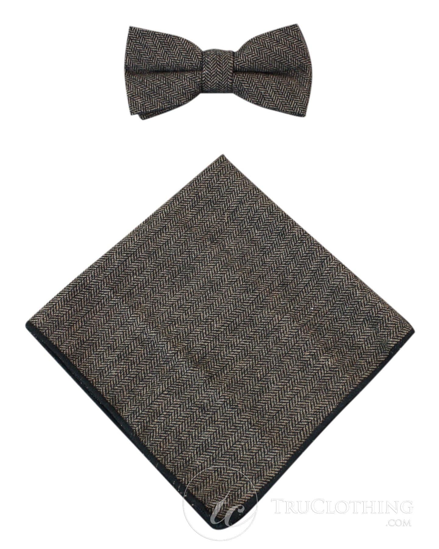 Cavani Martez kikilips - meeste kalasabamustriga tviidruuduline kikilips taskurätik retro vintage klassikaline Peaky Blinds