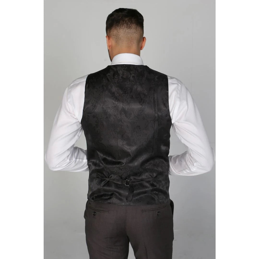 Charles - meeste süsihall vest