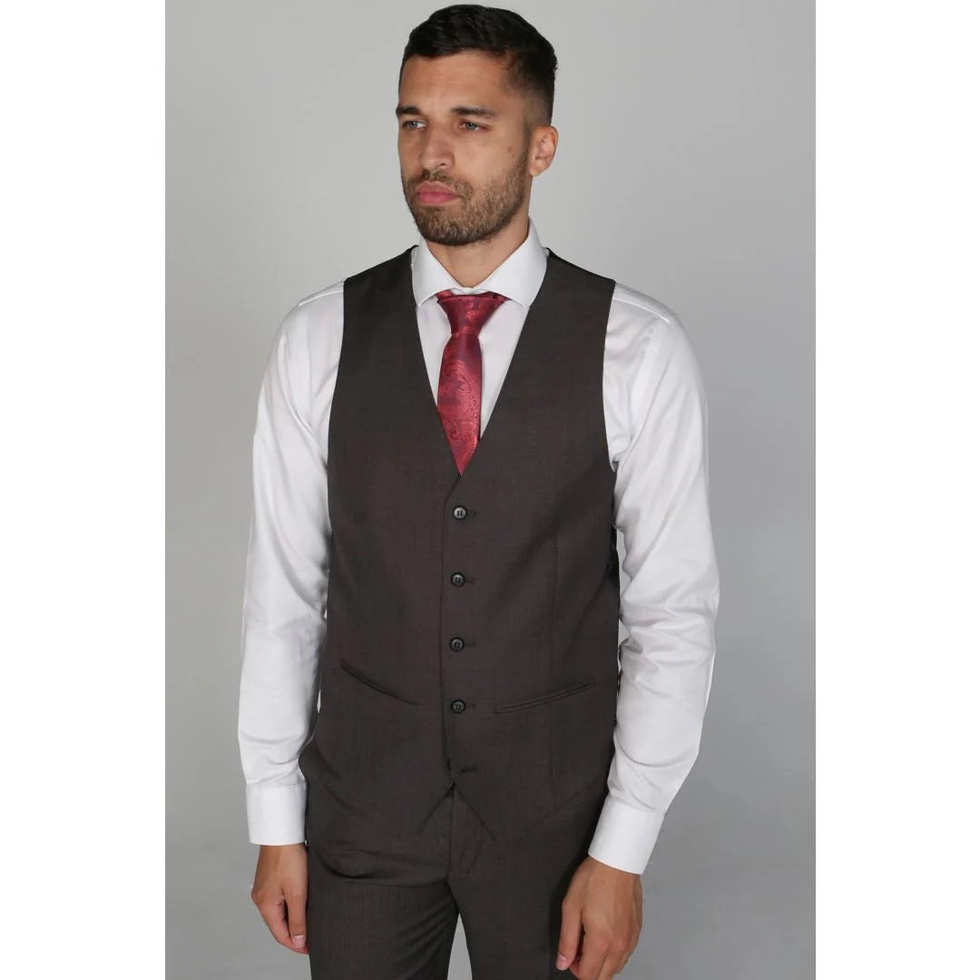 Charles - meeste süsihall vest