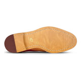Meeste pruunid tumesinised pruunid punased brogue-kingad paeltega klassikalised vintage-stiilis pidulikud pärisnahast kingad