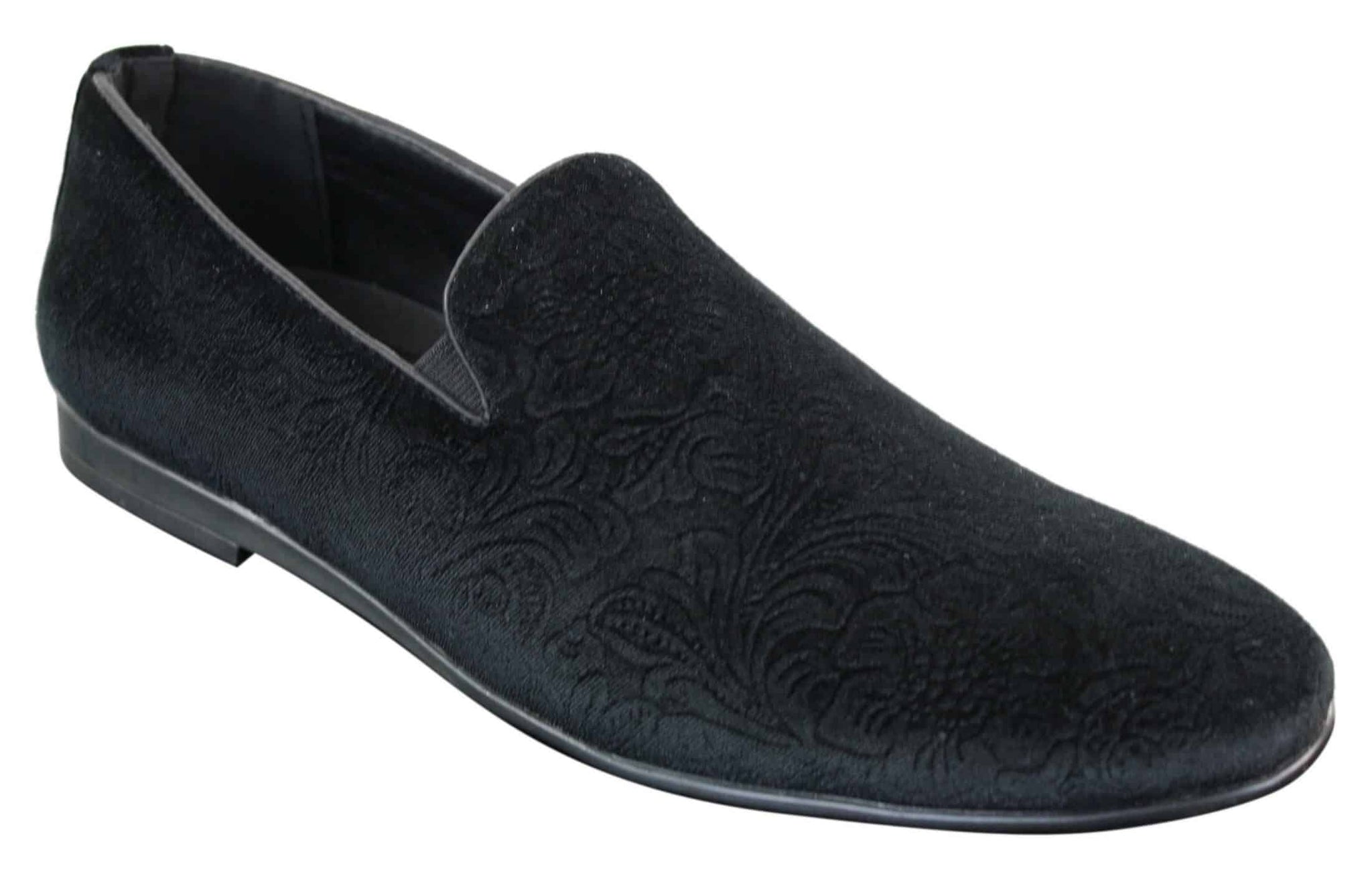 Elong DD0083 - meeste sametist sussid, Paisley mustriga, autokingad, loafersid, nutikad vabaaja kingad, veinipunased, tumesinised, mustad