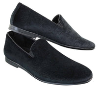 Elong DD0083 - meeste sametist sussid, Paisley mustriga, autokingad, loafersid, nutikad vabaaja kingad, veinipunased, tumesinised, mustad