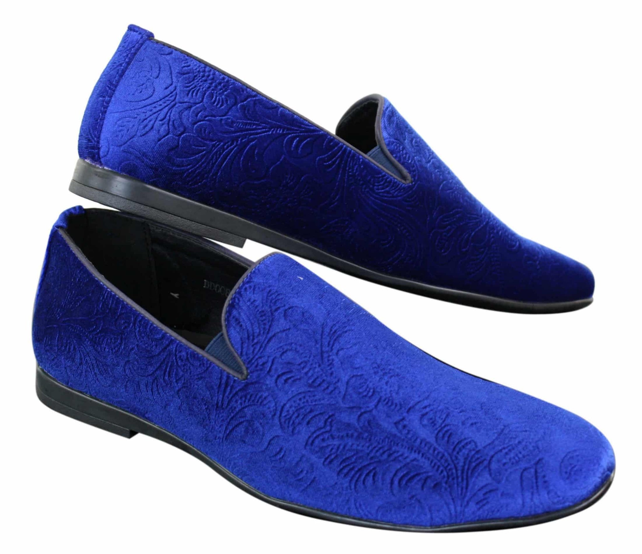 Elong DD0083 - meeste sametist sussid, Paisley mustriga, autokingad, loafersid, nutikad vabaaja kingad, veinipunased, tumesinised, mustad