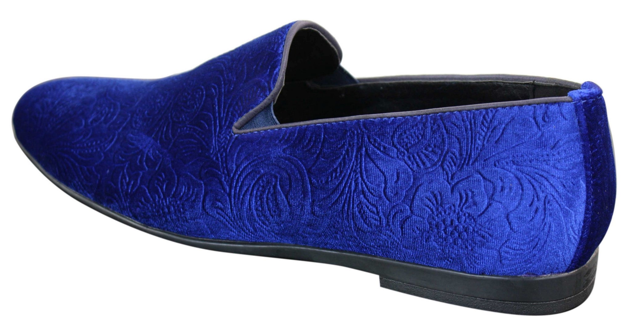 Elong DD0083 - meeste sametist sussid, Paisley mustriga, autokingad, loafersid, nutikad vabaaja kingad, veinipunased, tumesinised, mustad