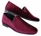 Elong DD0083 - meeste sametist sussid, Paisley mustriga, autokingad, loafersid, nutikad vabaaja kingad, veinipunased, tumesinised, mustad