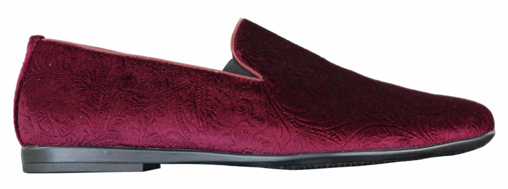 Elong DD0083 - meeste sametist sussid, Paisley mustriga, autokingad, loafersid, nutikad vabaaja kingad, veinipunased, tumesinised, mustad