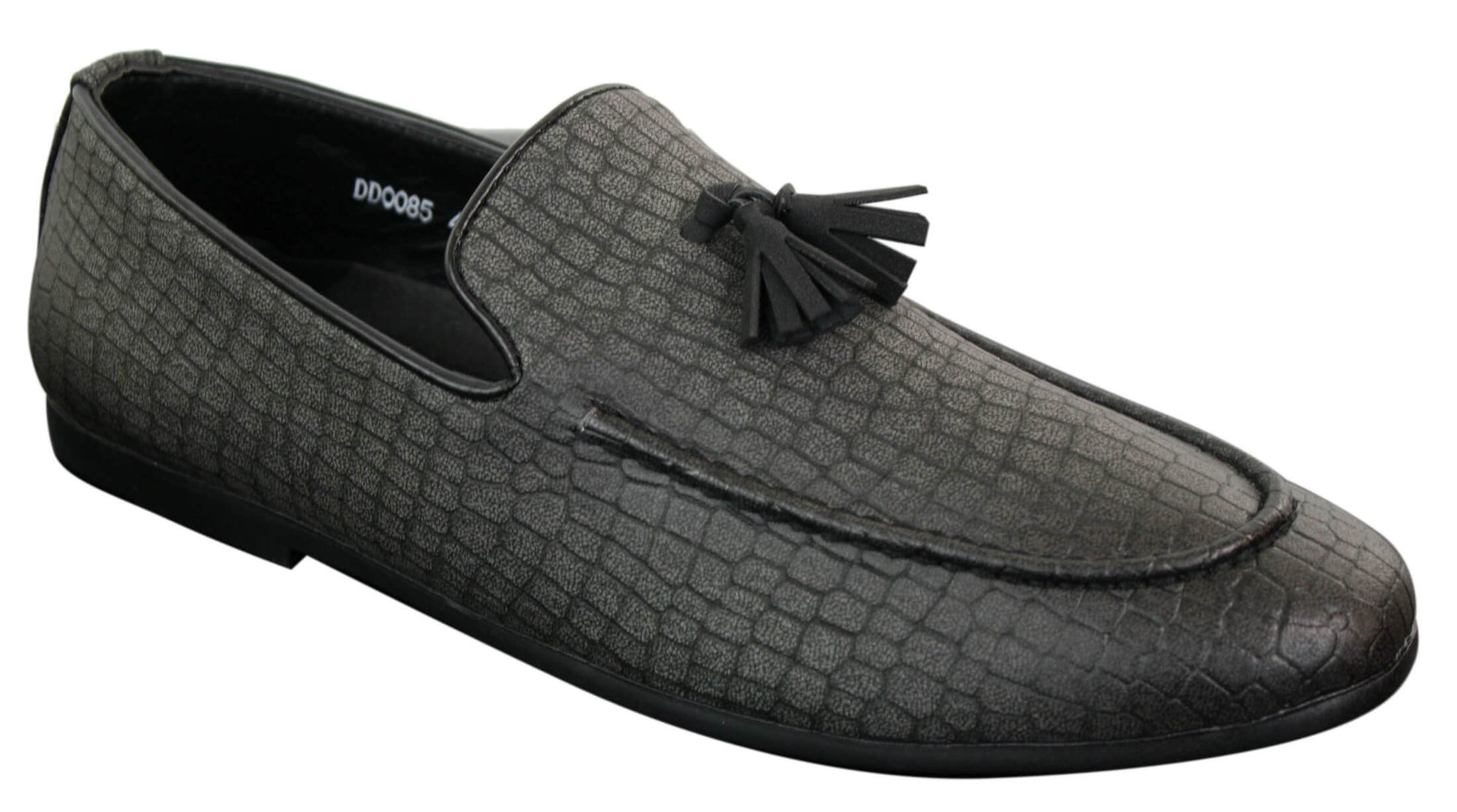 Elong DD0085 - meeste mao-krokodillinahast PU-st mokassiinid, tutiga mugavad vintage stiilis autokingad
