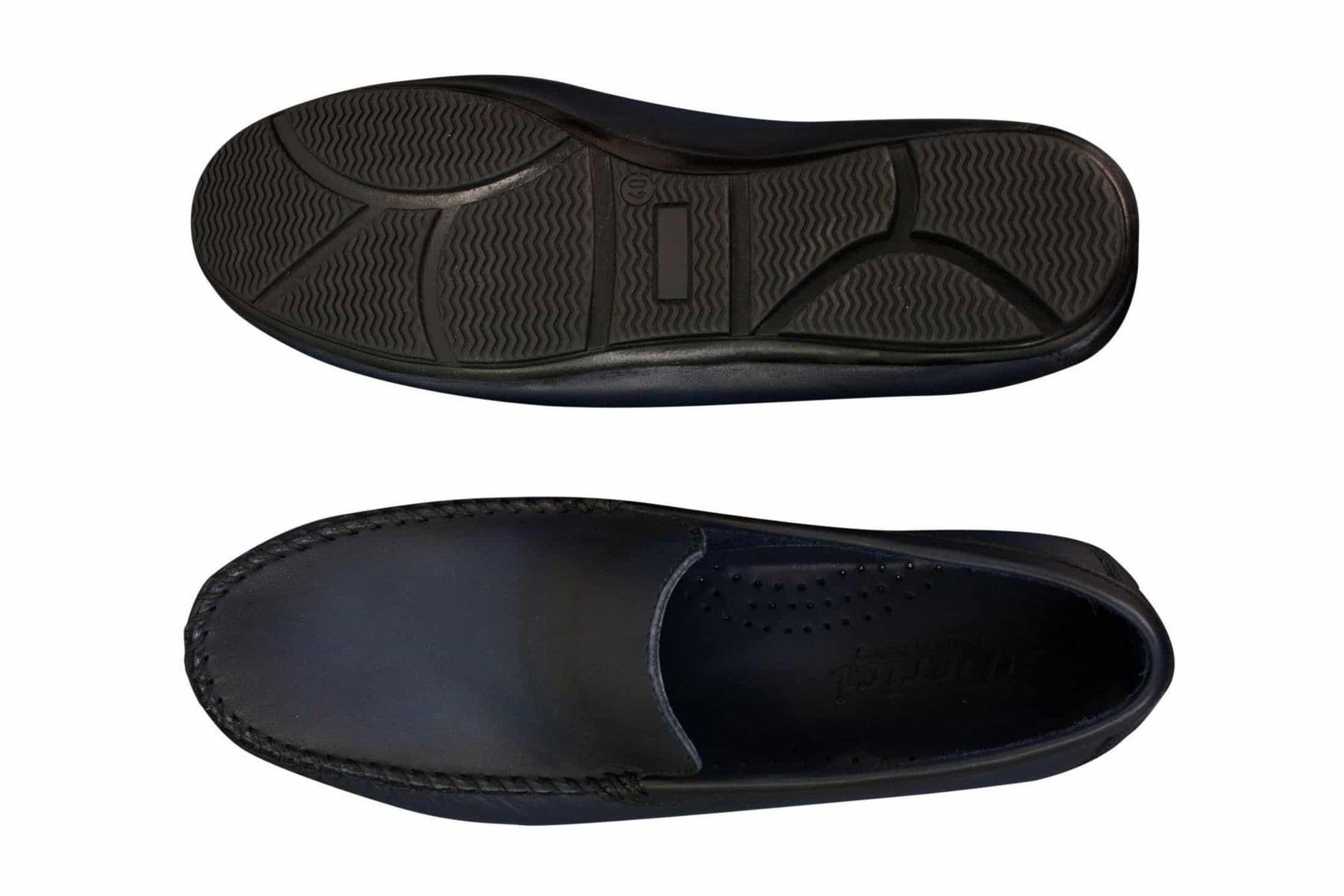 Meeste päris nahast disainerslip-on mokassiinid nutikad vabaajajalatsid vintage retro