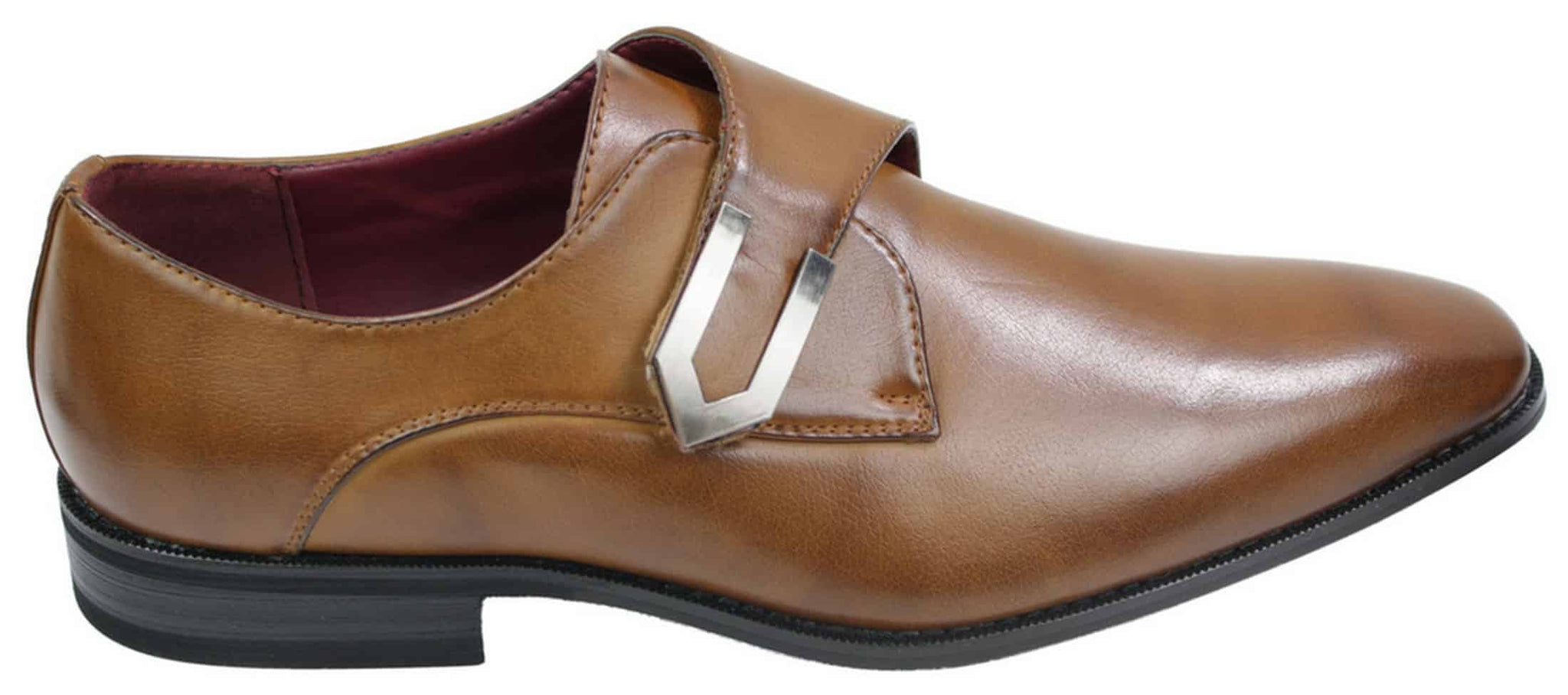 Meeste pruunid mustad nahast Itaalia disainiga metallpandlaga sussid